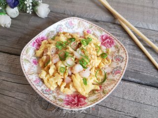 虾仁炒鸡蛋的做法步骤：10
