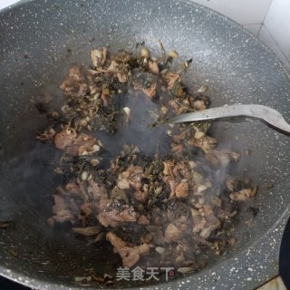 辣炒外婆菜的做法步骤：10