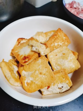 家常香葱豆腐，特别下饭哦的做法步骤：8