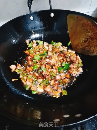 家常香葱豆腐，特别下饭哦的做法步骤：12