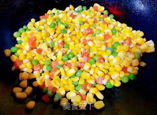 #清淡美食#时蔬炒玉米的做法步骤：6