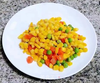 #清淡美食#时蔬炒玉米的做法步骤：9