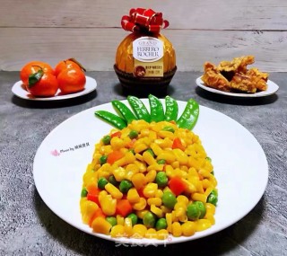 #清淡美食#时蔬炒玉米的做法步骤：11
