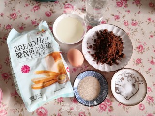 红糖面包的做法步骤：1