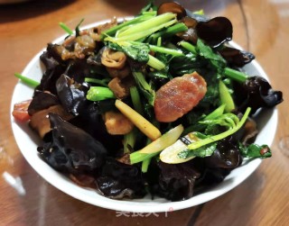 家常小炒的做法步骤：9