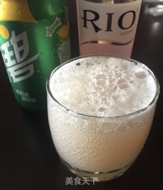 荔枝雪碧鸡尾酒的做法步骤：6