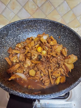 笋干焖鸡的做法步骤：15