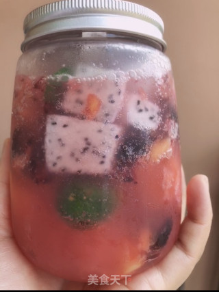 手打水果茶的做法步骤：4