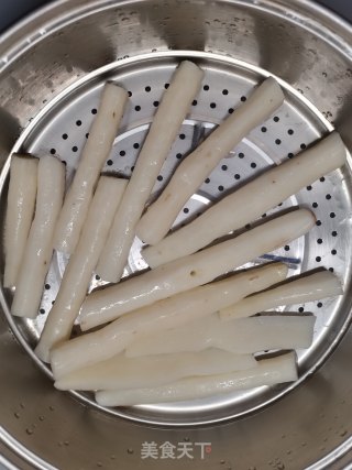 蜜汁山药的做法步骤：3