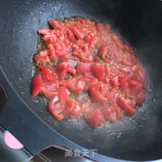 番茄炒虾仁滑蛋的做法步骤：7