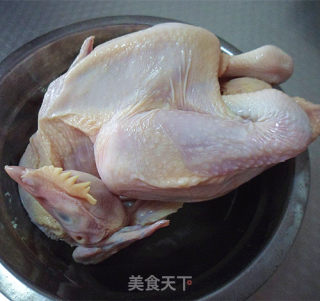 减脂餐——白切鸡的做法步骤：1