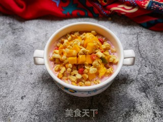 芒果麦片樱桃酸奶昔的做法步骤：13