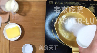 海盐奶油焦糖酱，用途百搭，做法巨简单，风味独特美妙。的做法步骤：1