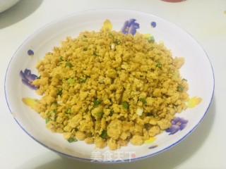 鸡蛋炒鱼籽的做法步骤：7
