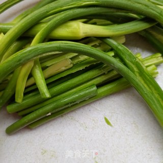 蒜苔肉酱的做法步骤：4
