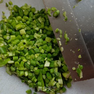 蒜苔肉酱的做法步骤：5