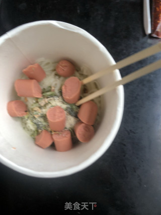 速食泡面的做法步骤：2