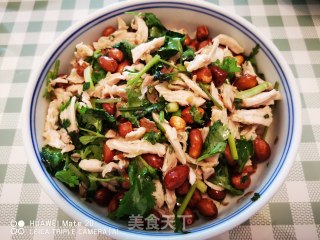 凉拌手撕鸡的做法步骤：11