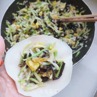 西葫芦煎饺的做法步骤：10