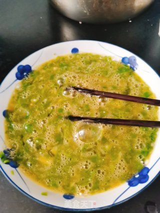 青椒煎鸡蛋的做法步骤：7
