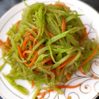 椒香莴苣丝的做法步骤：9
