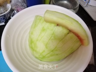凉拌西瓜皮的做法步骤：3