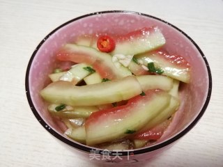 凉拌西瓜皮的做法步骤：7