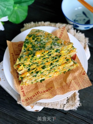 虾仁韭菜鸡蛋馅饼的做法步骤：10