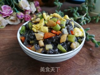炒乌米饭的做法步骤：10