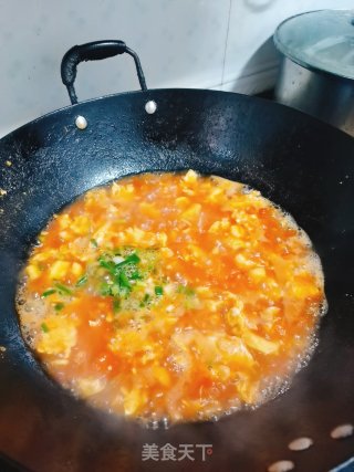西红柿鸡蛋汤的做法步骤：17