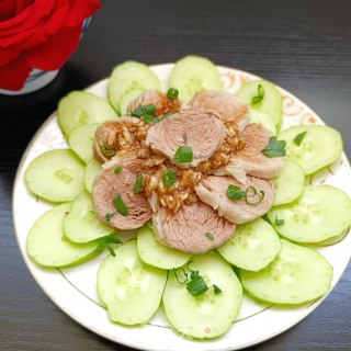 腱子肉拌黄瓜的做法步骤：22