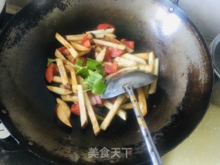 家常茄子的做法步骤：3