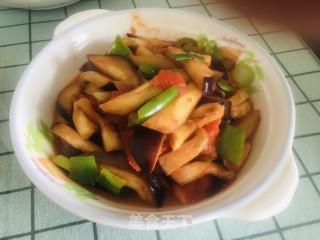 家常茄子的做法步骤：6