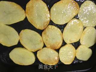 土豆芝士焗虾的做法步骤：2