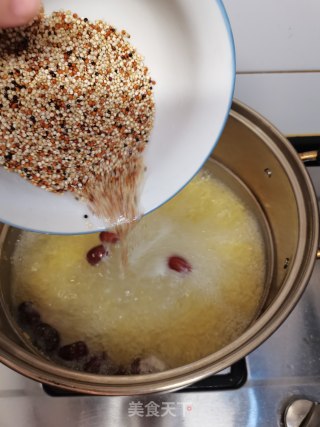 藜麦小米粥的做法步骤：4
