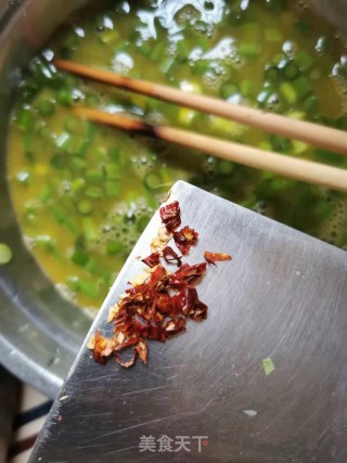 蒜苔煎蛋的做法步骤：6