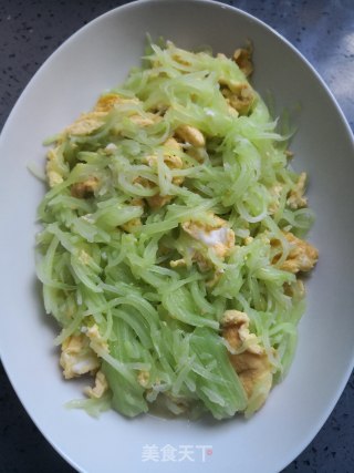 莴笋丝炒鸡蛋的做法步骤：6