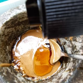 蒜香麻汁血豆腐的做法步骤：7