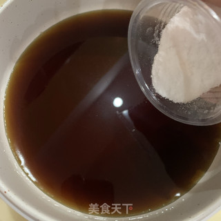 罗汉果菊花冻的做法步骤：2