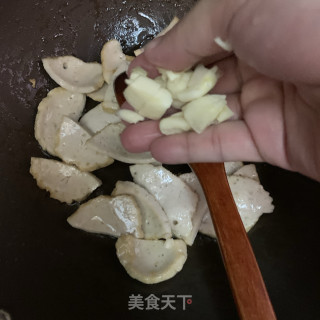 豆角炒肉饼的做法步骤：5