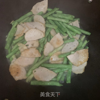 豆角炒肉饼的做法步骤：8