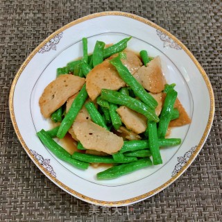 豆角炒肉饼的做法步骤：11