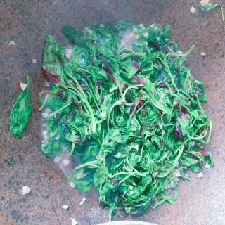蒜蓉红苋菜的做法步骤：6