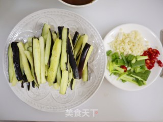 家常菜酱烧茄条❗️酱香茄子，开胃下饭的做法步骤：8