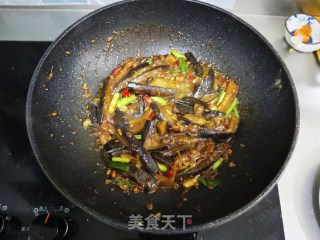 家常菜酱烧茄条❗️酱香茄子，开胃下饭的做法步骤：12