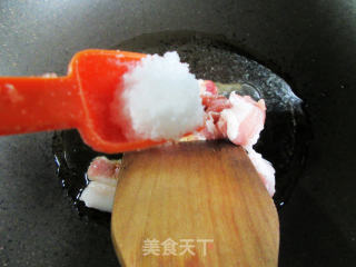 五花肉茭白焖面的做法步骤：6