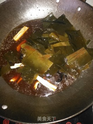 腐竹海带炖牛肉的做法步骤：6