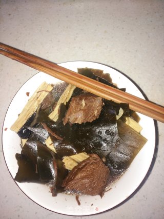 腐竹海带炖牛肉的做法步骤：9