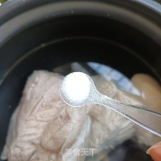 麻汁拌煮肉的做法步骤：5