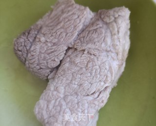 麻汁拌煮肉的做法步骤：8